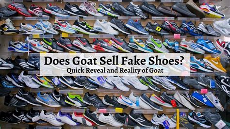 is there fake shoes on the site goat|is goat a real website.